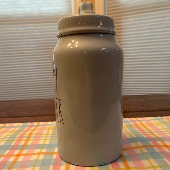 Rae Dunn Tall Blue Ceramic Happy Easter Canister Removable Lid, Easter Decor - Picture 6 of 16